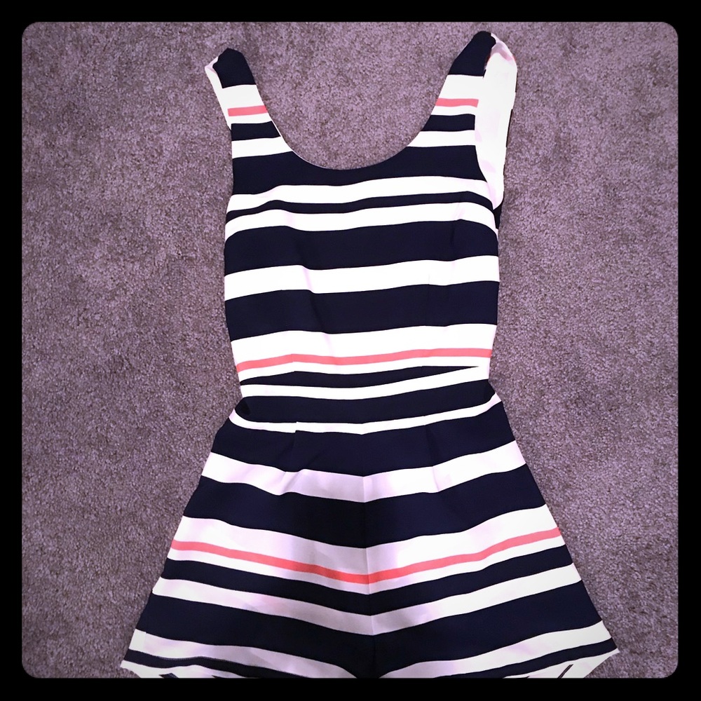Striped Romper